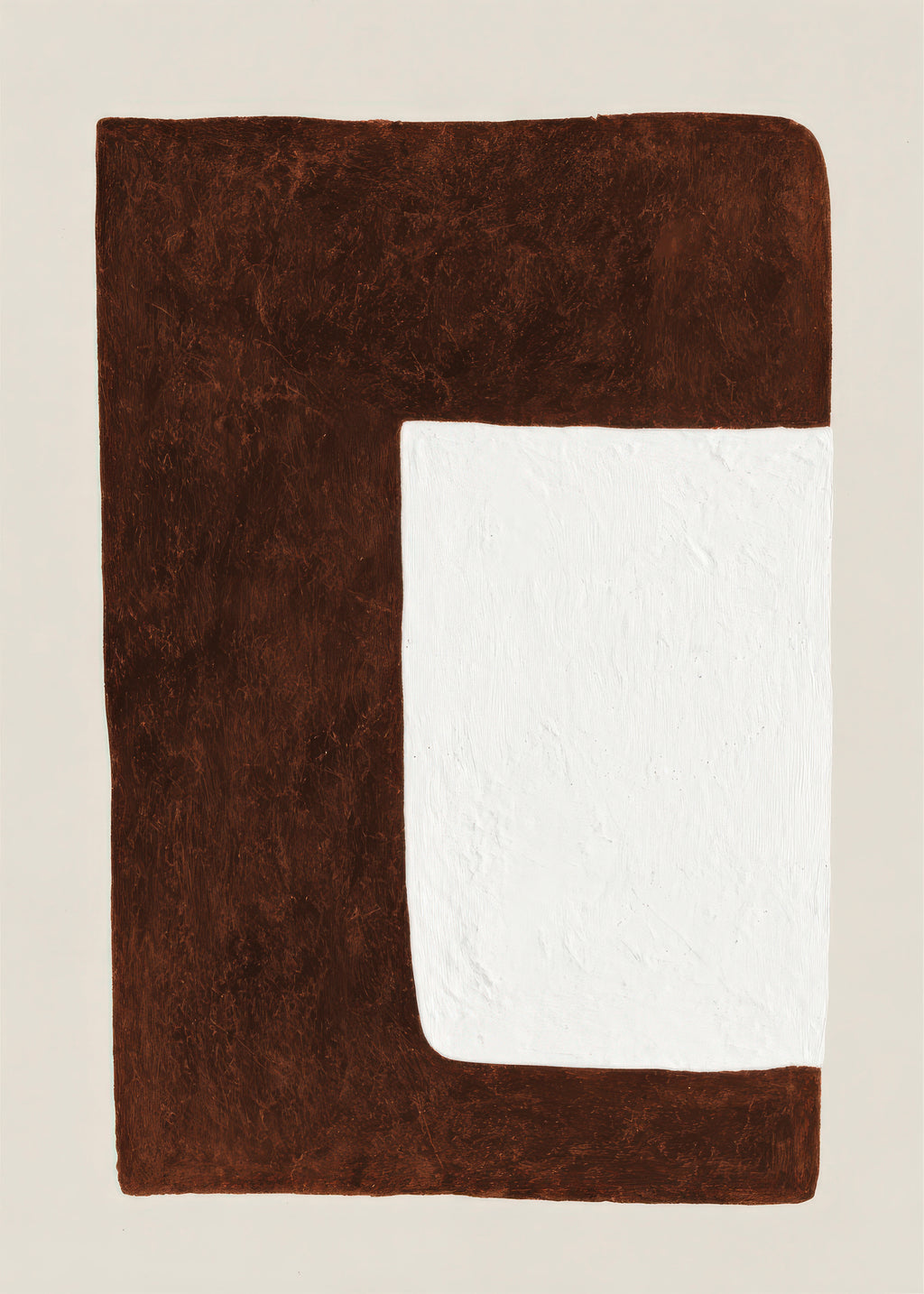 Chocolate Form - Unframed art print