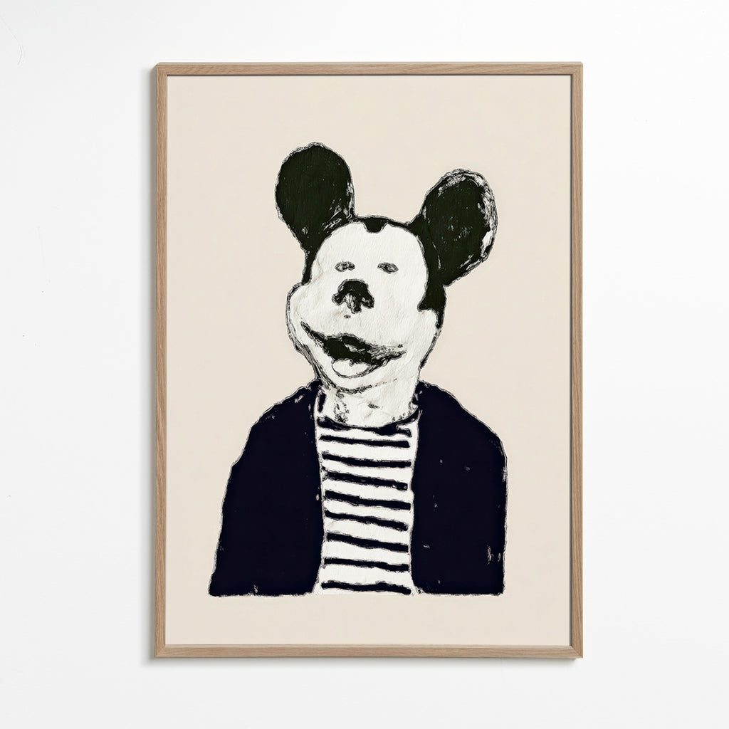 Mouse gentleman illustration