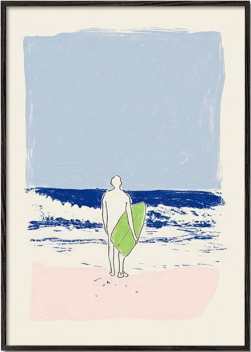 Surf illustration minimal