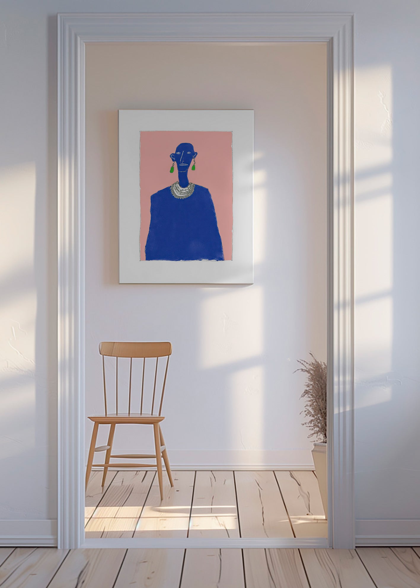 Ilustración retrato – Canvas