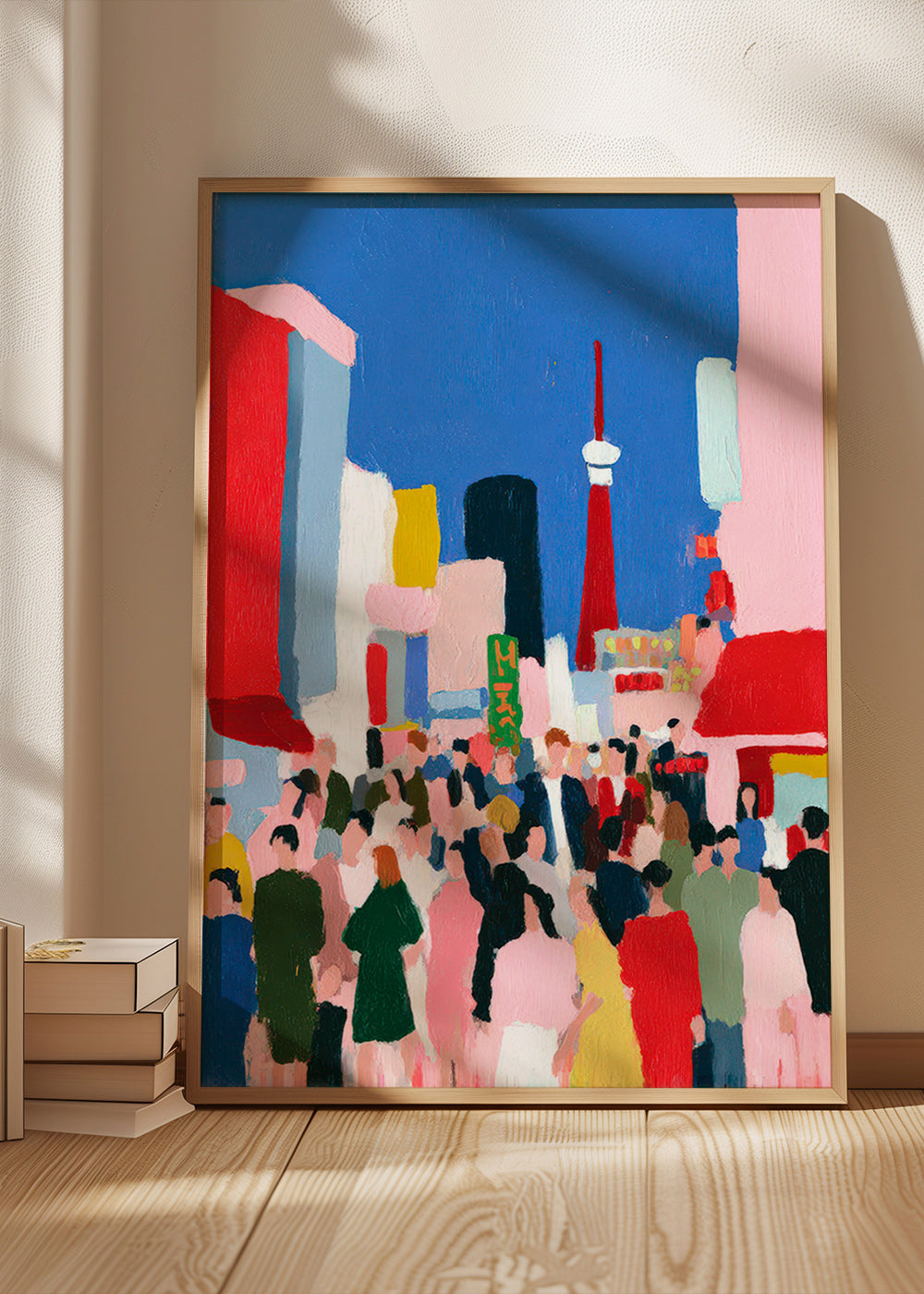 Cuadro de ciudades Tokyo colorista – Product3
