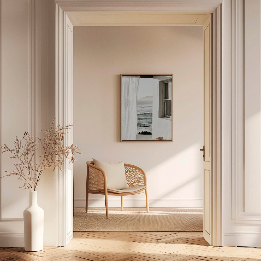 Cuadro de paisaje con ventana al mar – Canvas2
