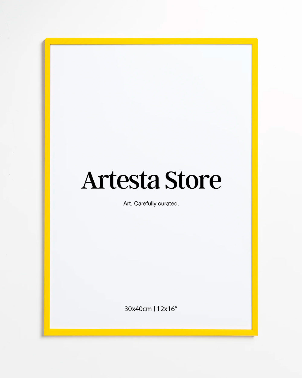 Frame yellow 30x40