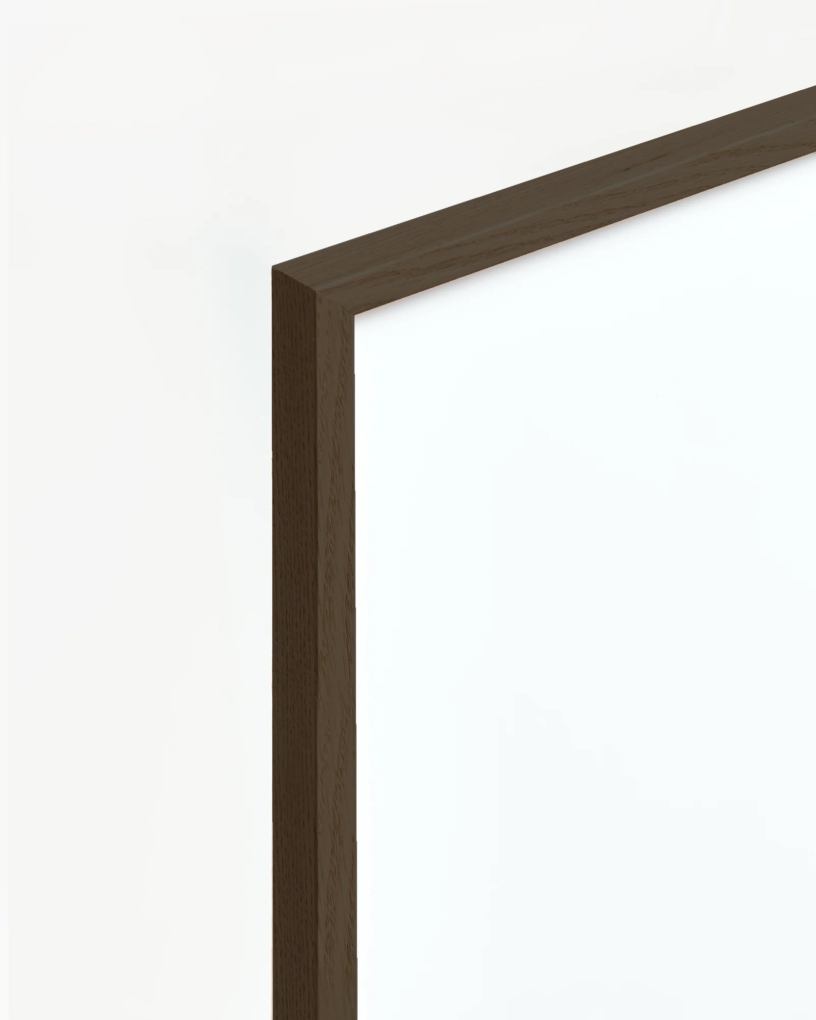 Marco roble oscuro 70x100