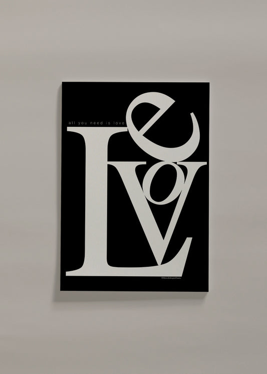 All you need is love