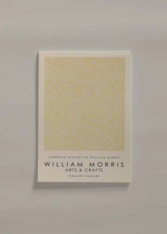 Larkspur Pattern by William Morris Exhibition